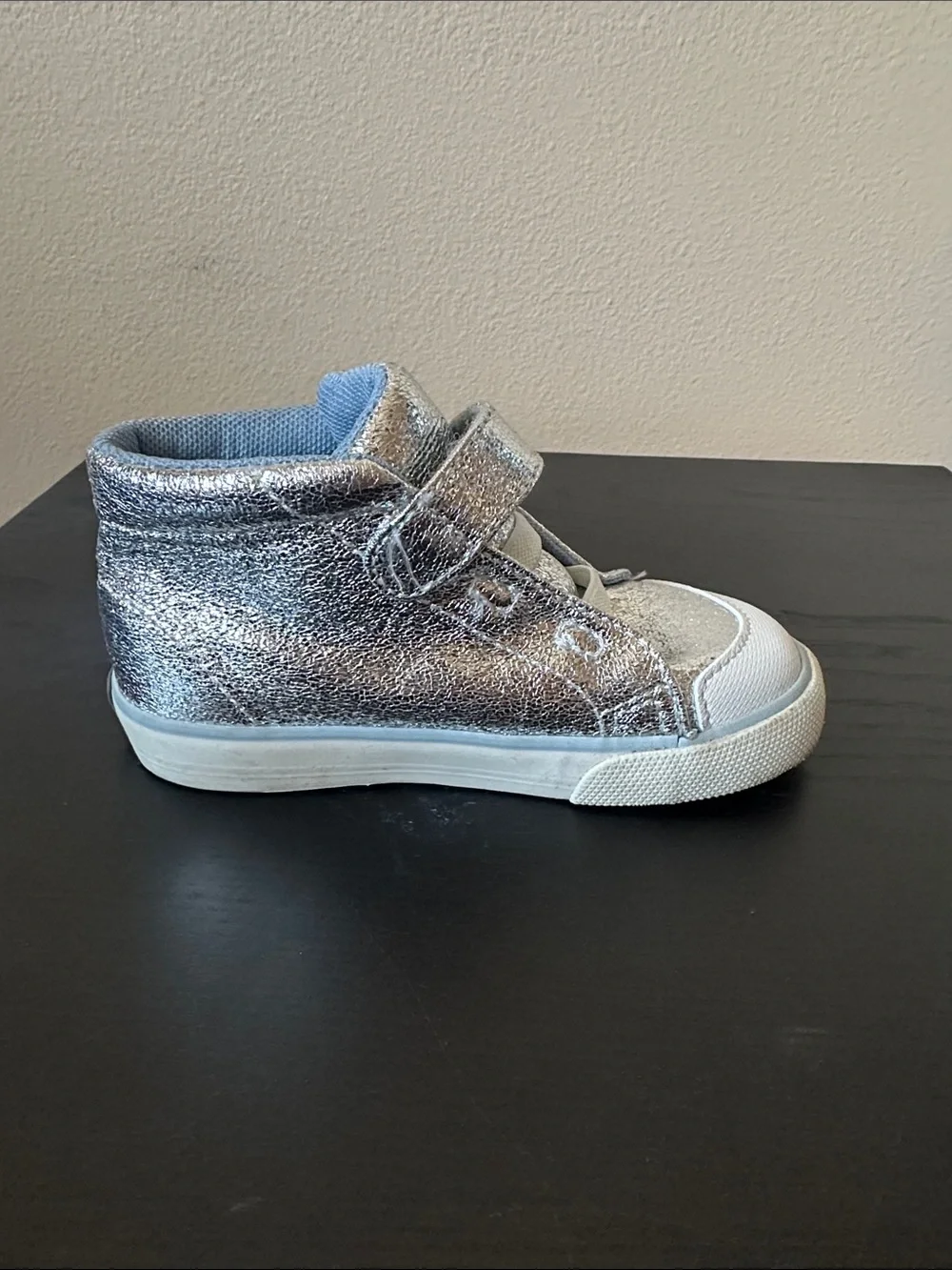 See Kai Run Drew Silver Sneakers